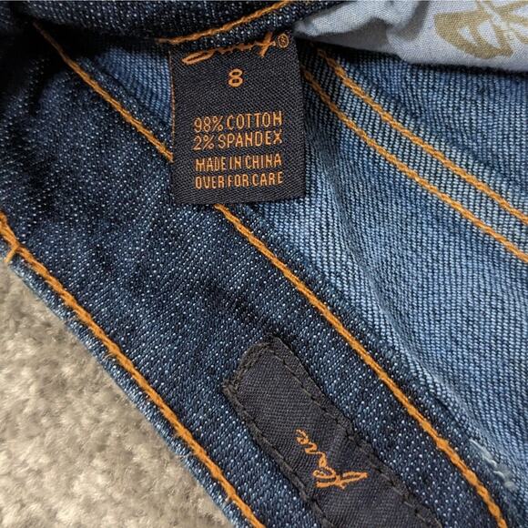 Seven7 Flare Flared Jeans Women‎ Size 8 Blue Stretch - Picture 10 of 16